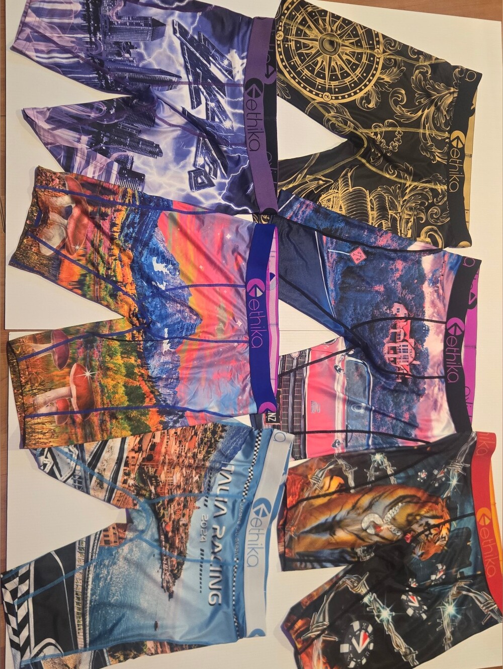 Ethika Men’s Graphic Boxer Briefs - Multicolor Pack